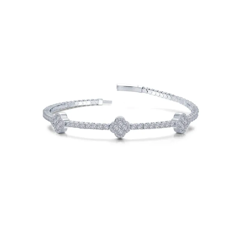 Lafonn 3.7 CTW Station Flexible Tennis Bracelet