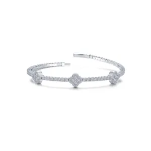 Lafonn 3.7 CTW Station Flexible Tennis Bracelet