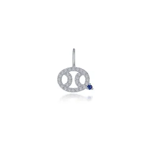 Lafonn Cancer Zodiac Charm Pendant P2033SAP