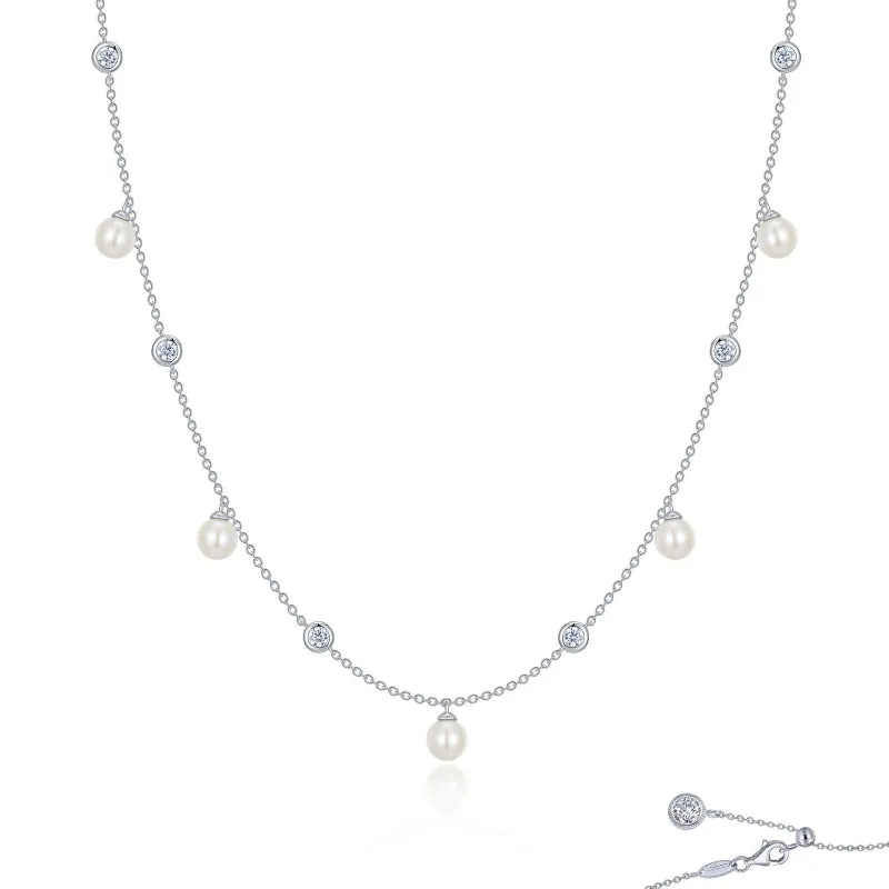 Lafonn Cultured Freshwater Pearl Necklace