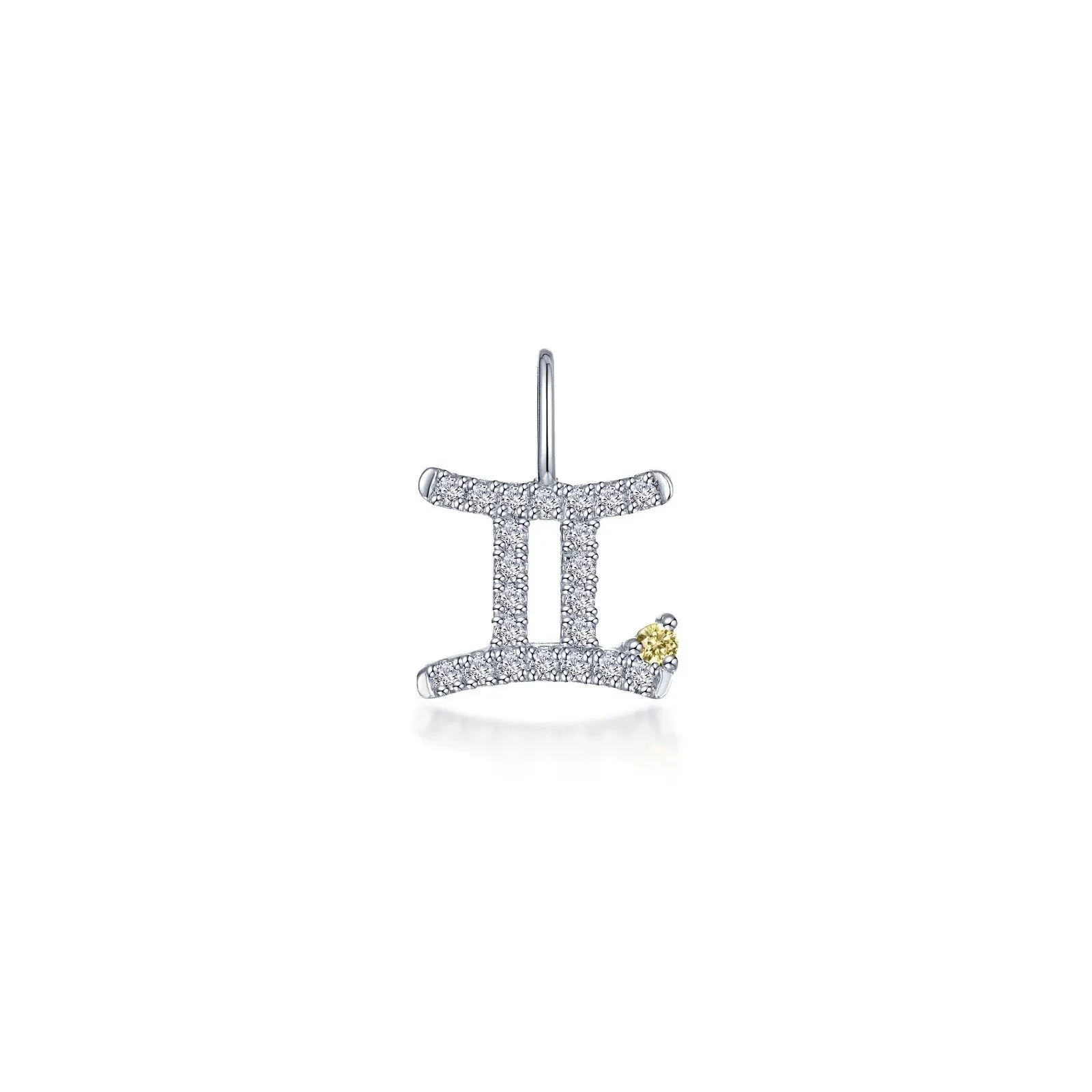 Lafonn Gemini Zodiac Charm Pendant P2035CAP