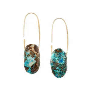 Large Azurite Arch Hoop
