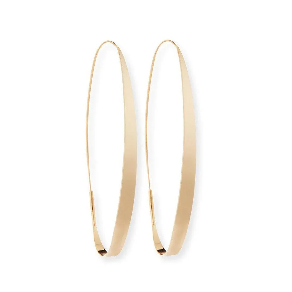 Large Magic Gloss Hoop Earring