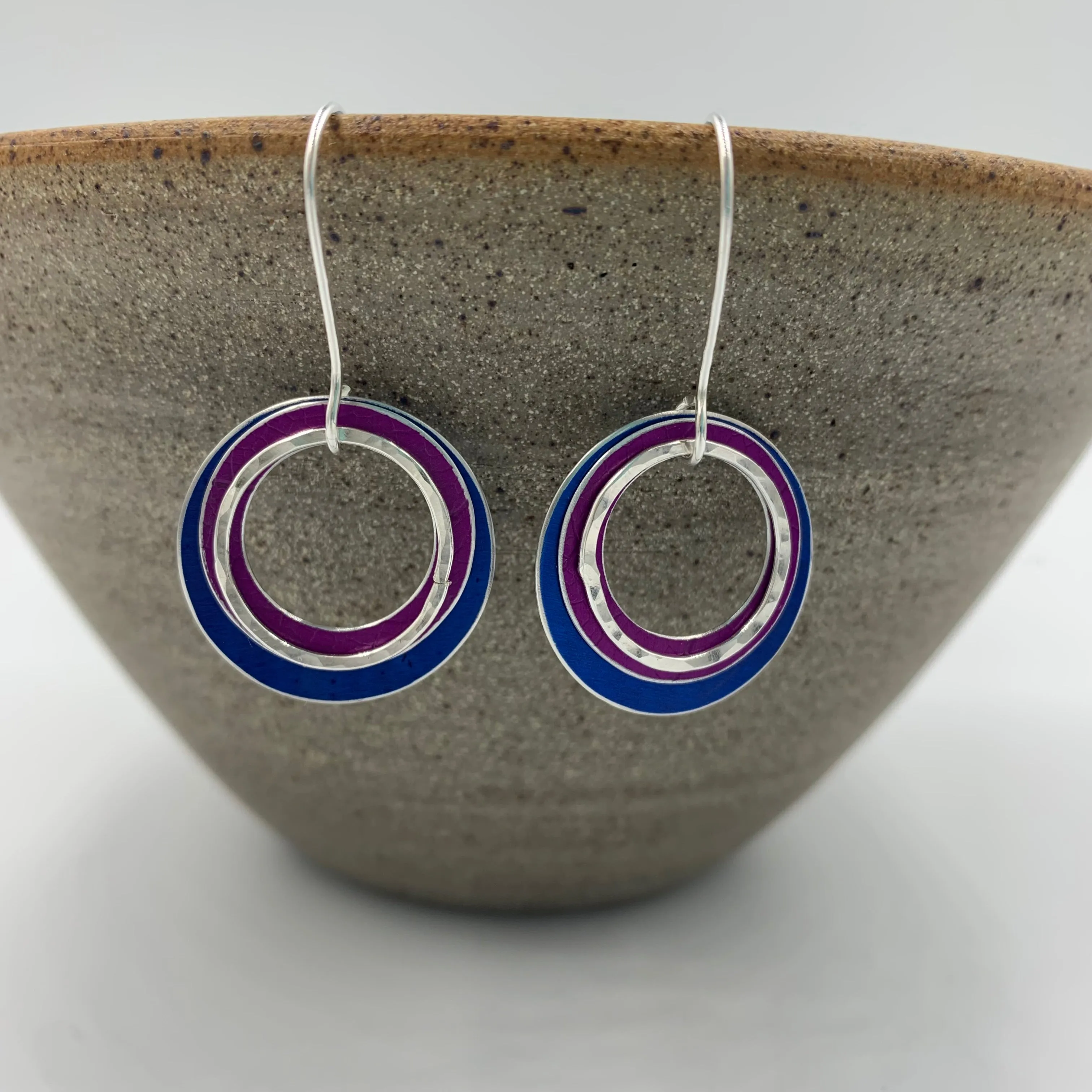 Large Ripple Earrings