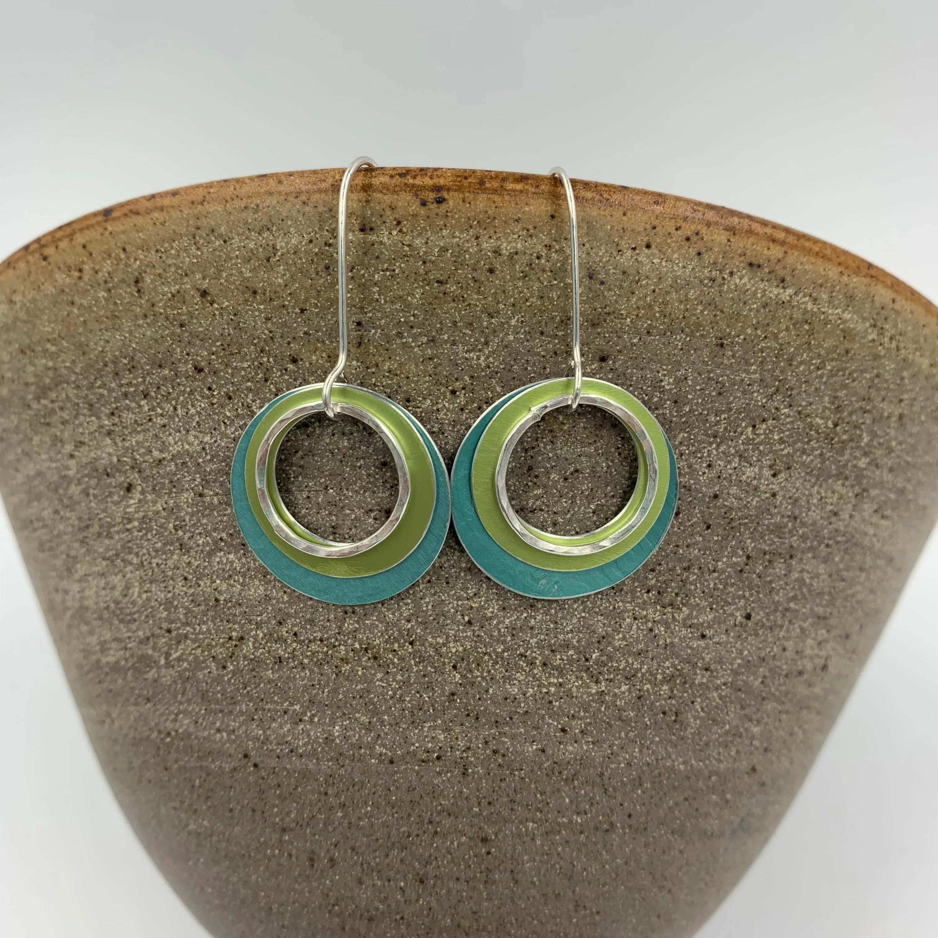 Large Ripple Earrings