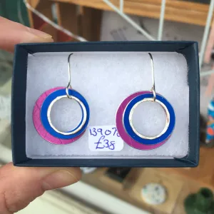 Large Ripple Earrings