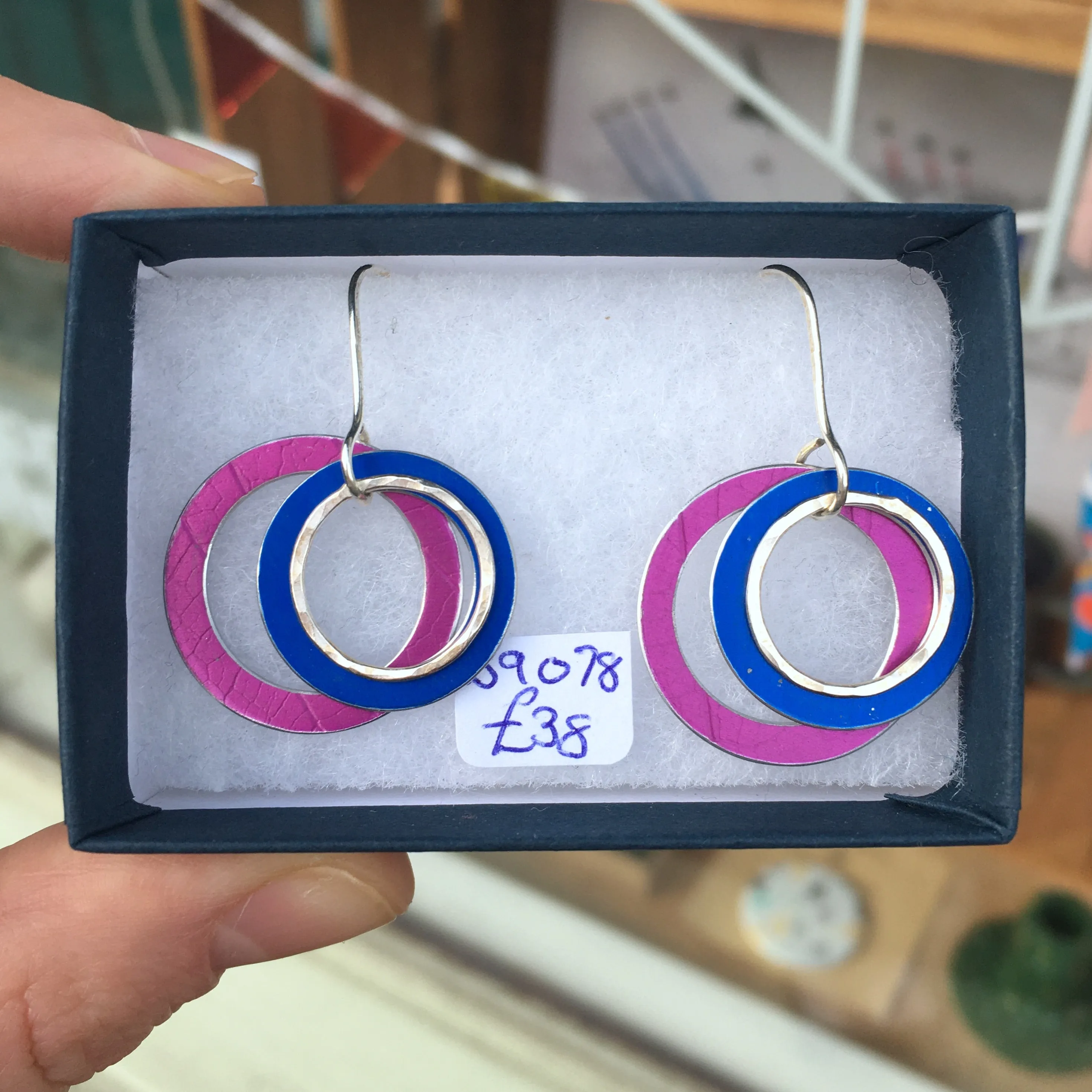Large Ripple Earrings