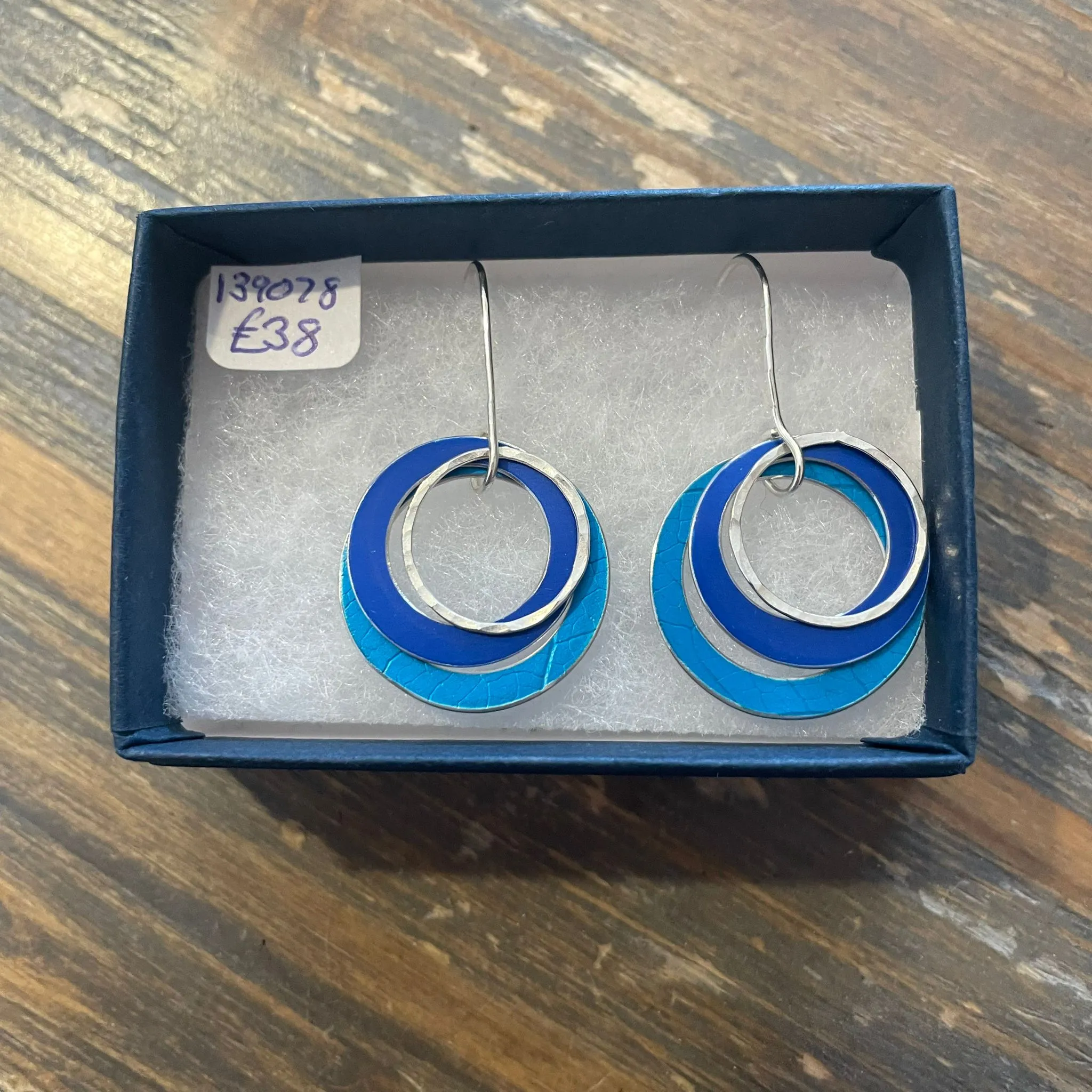 Large Ripple Earrings