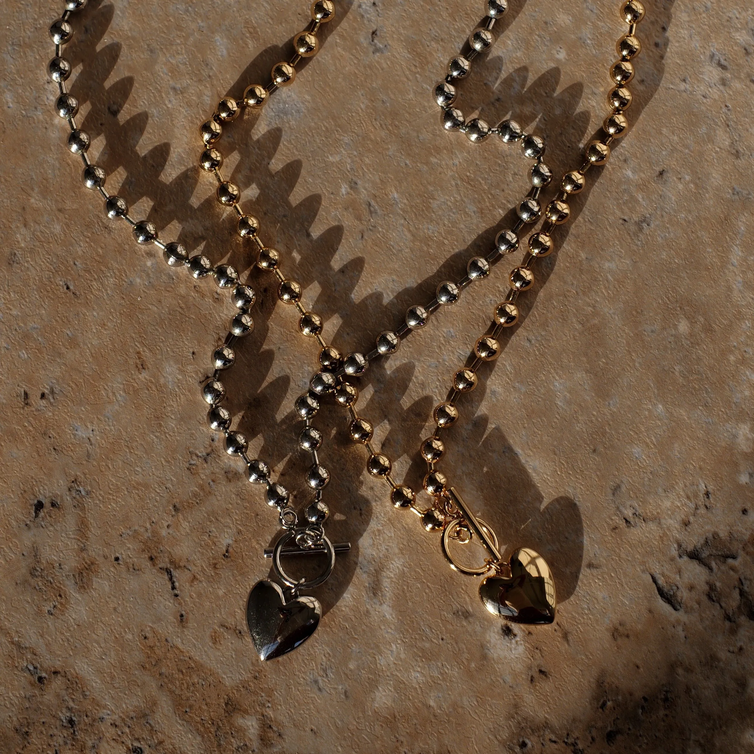 Le Bébé Heart Toggle Necklace