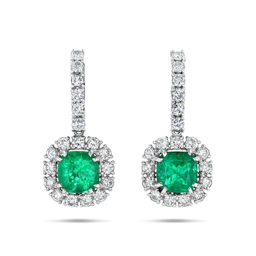 Legacy Emerald Drop Earrings