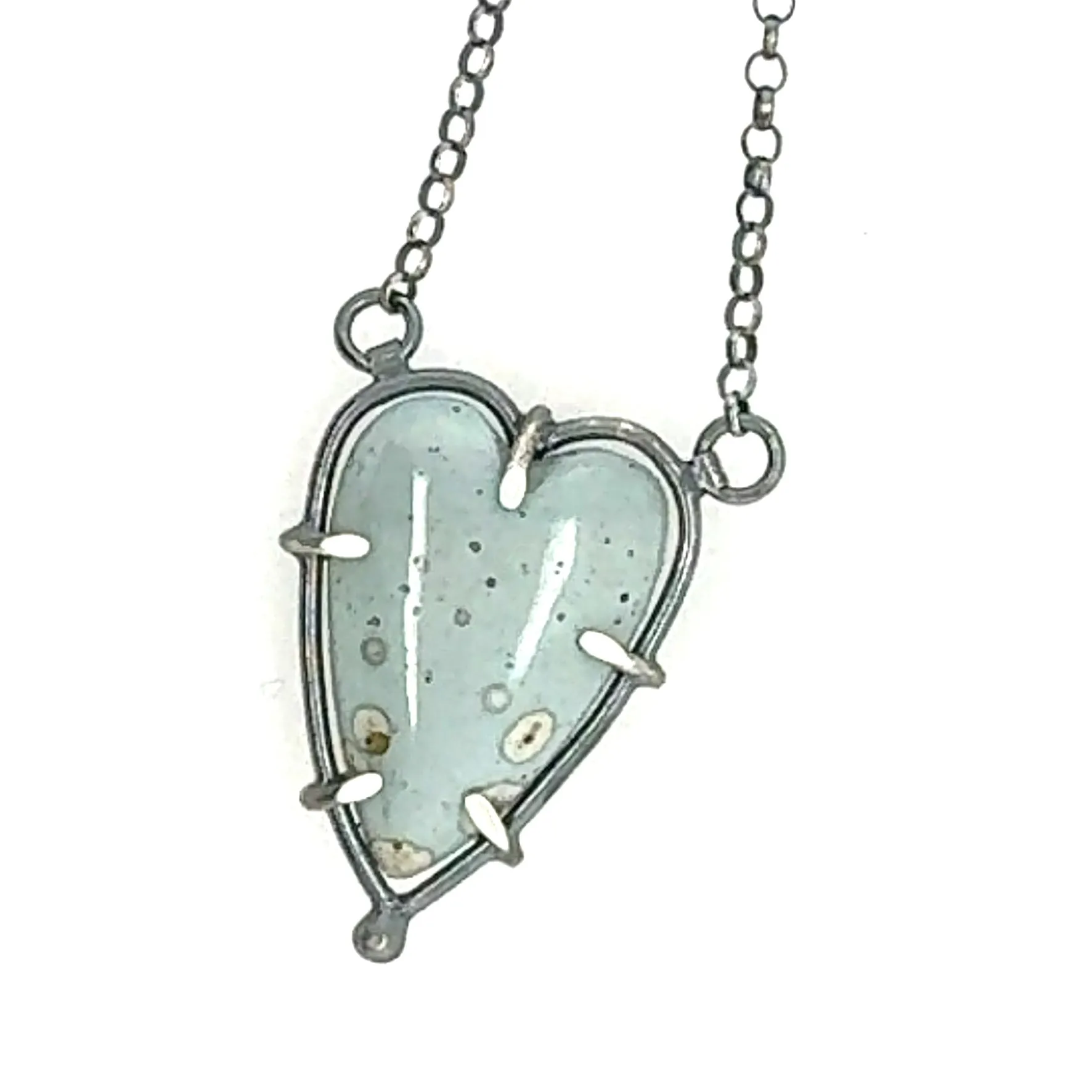 Leland Blue Heart Necklace