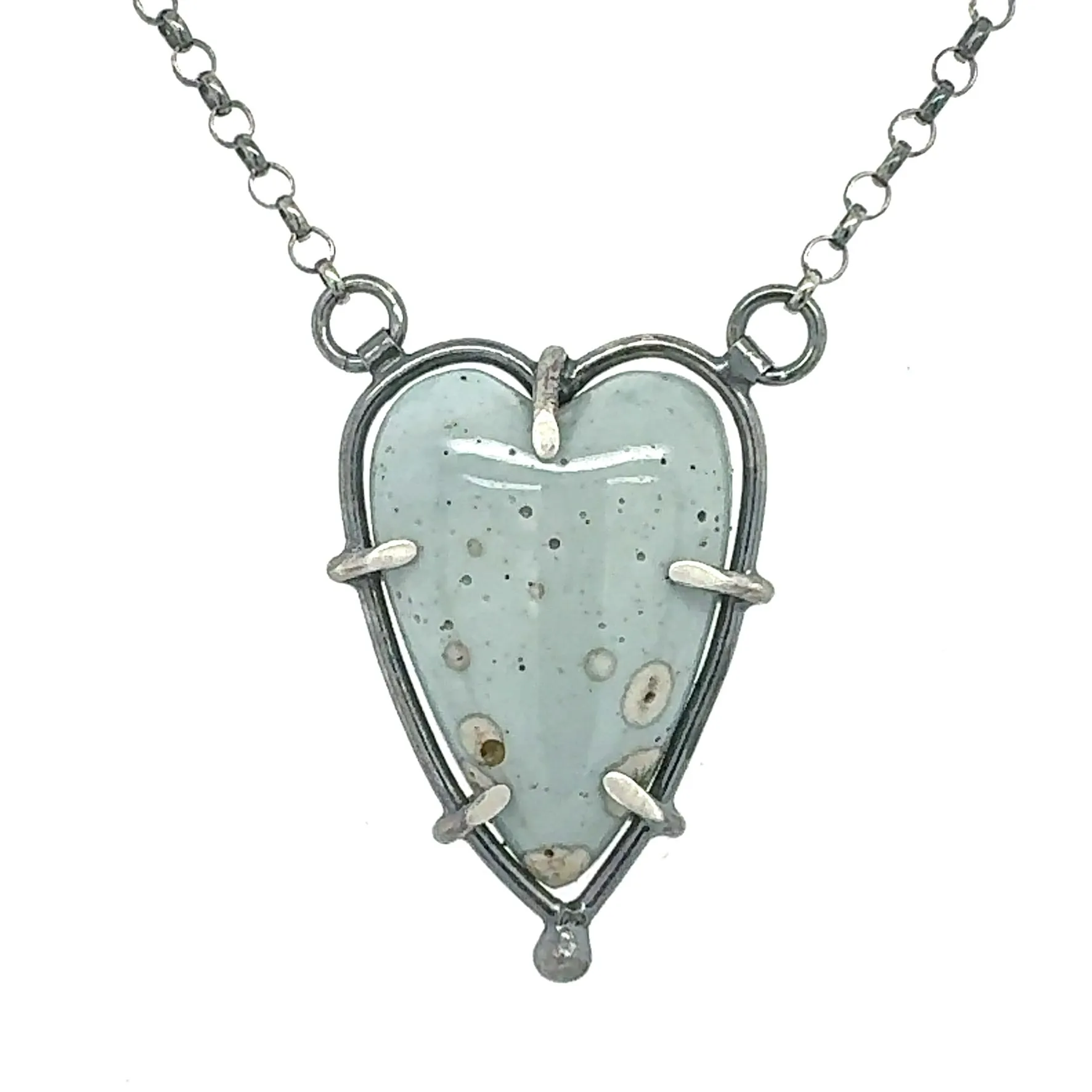Leland Blue Heart Necklace