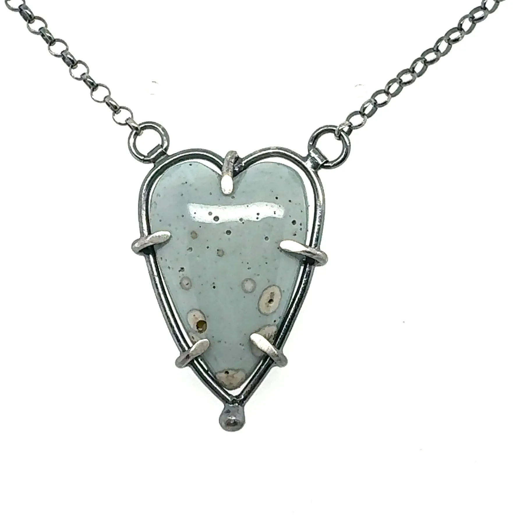Leland Blue Heart Necklace