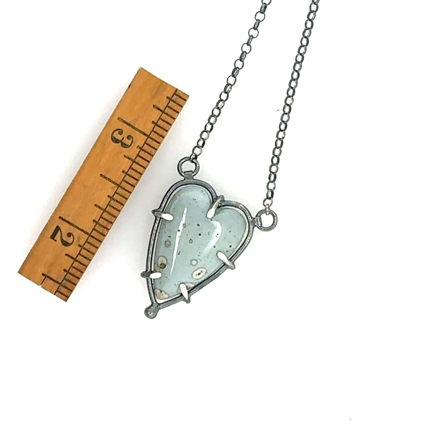 Leland Blue Heart Necklace