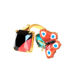 Les Nereides Adjustable Obscurite Ostentoire Ring