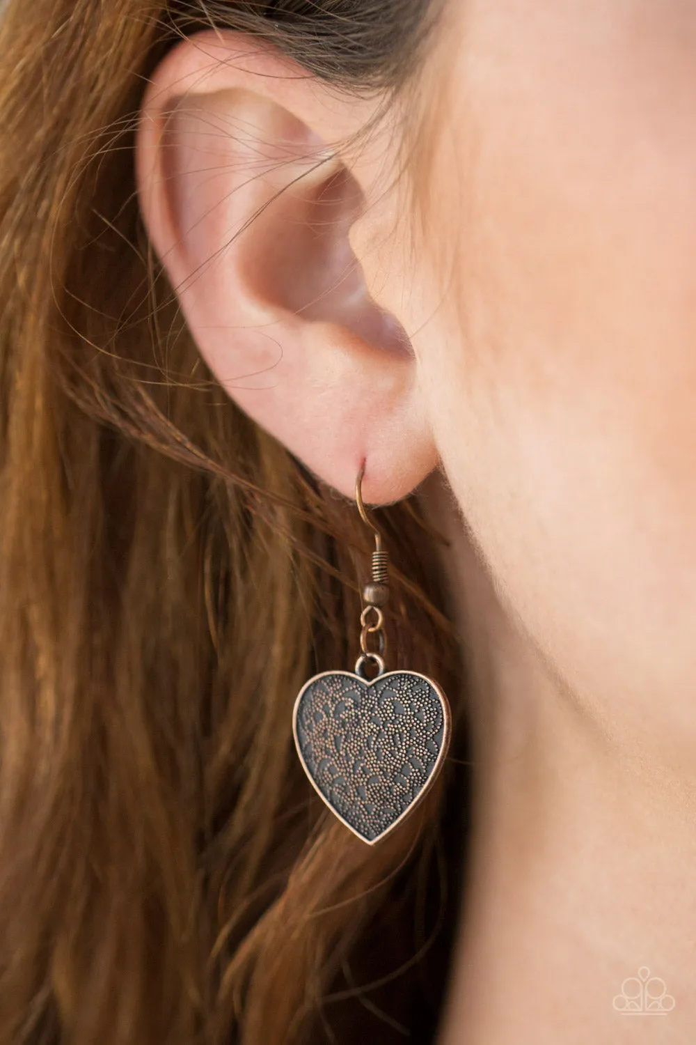 Look Into Your Heart - Copper (Heart) Necklace