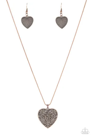 Look Into Your Heart - Copper (Heart) Necklace