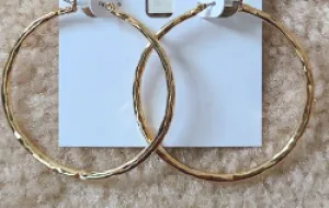 Lou & Co-Gold Hoop Earrings