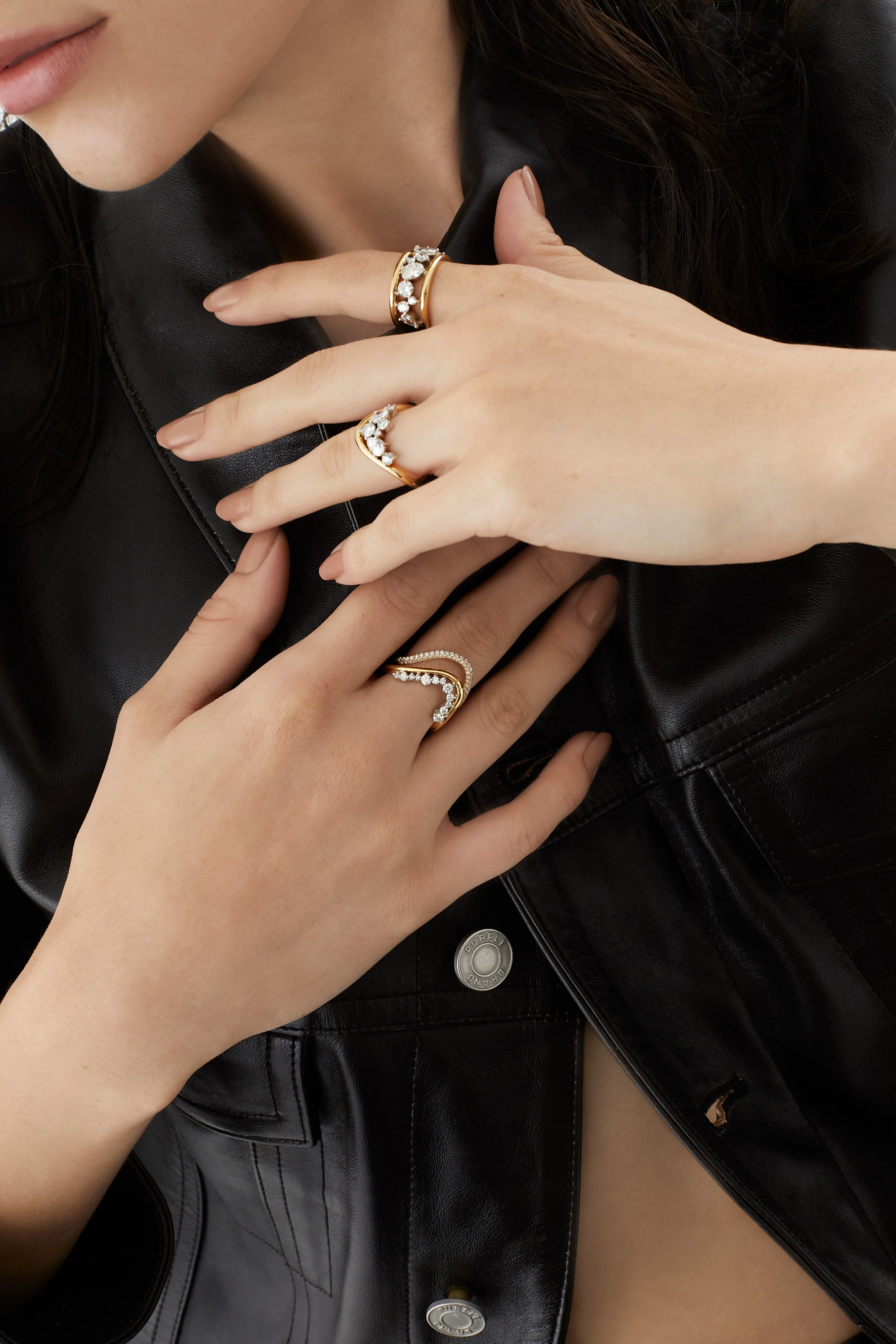 Mara Large Link Ring