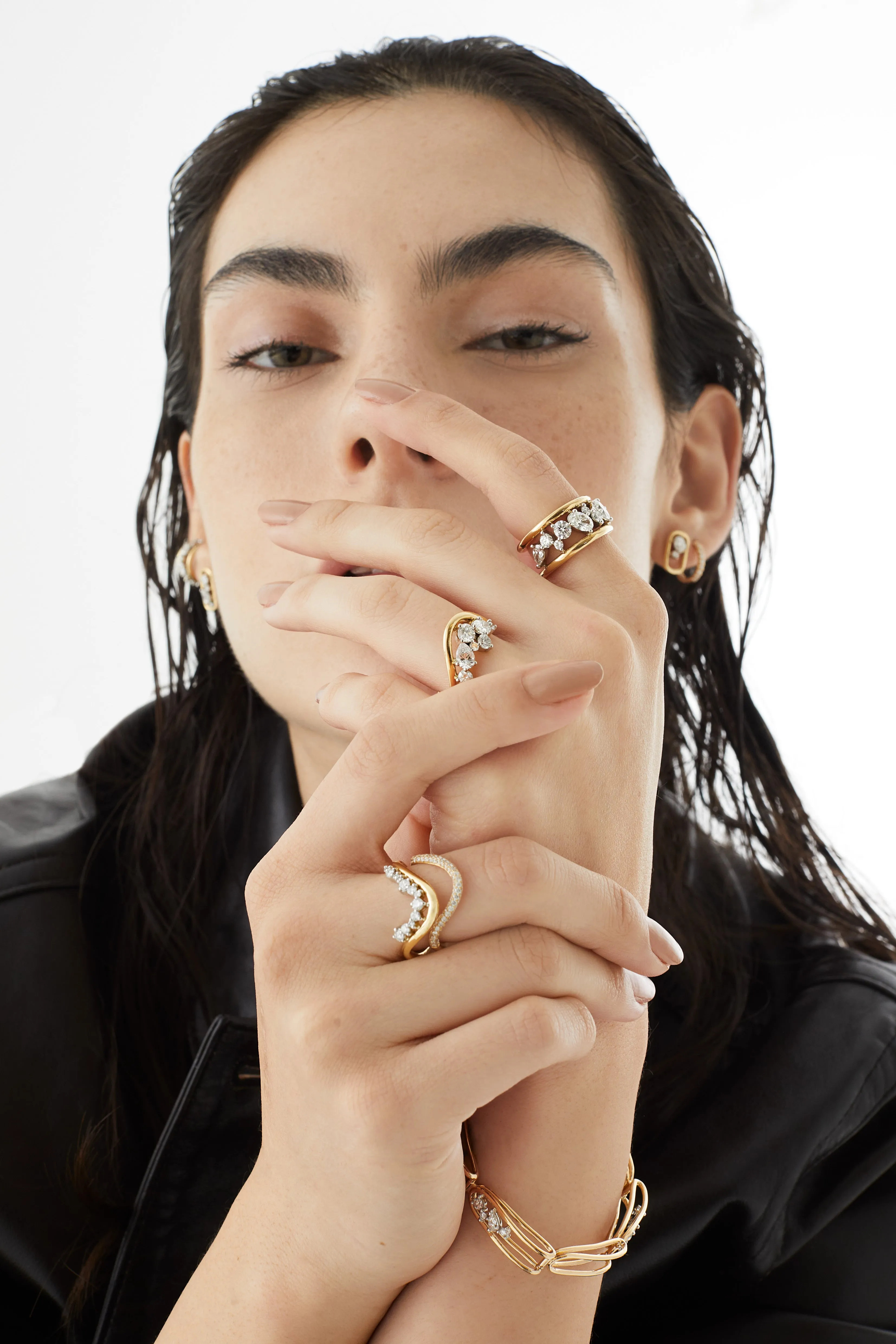 Mara Large Link Ring
