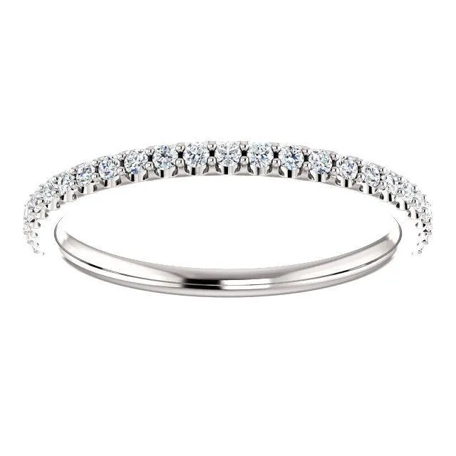 Marquise Moissanite 6 Prongs Diamond Accent Ice Cathedral Solitaire Ring