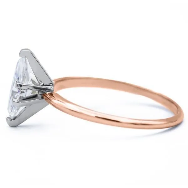 Marquise Moissanite 6 Prongs FANCY Solitaire Ring