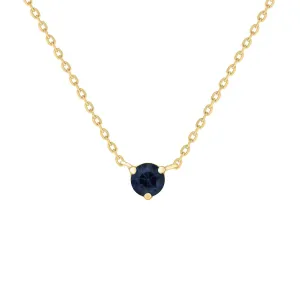 Martini Solitaire in Precious Colored Gems