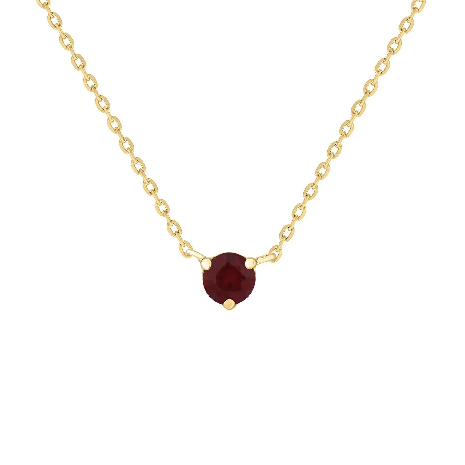 Martini Solitaire in Precious Colored Gems