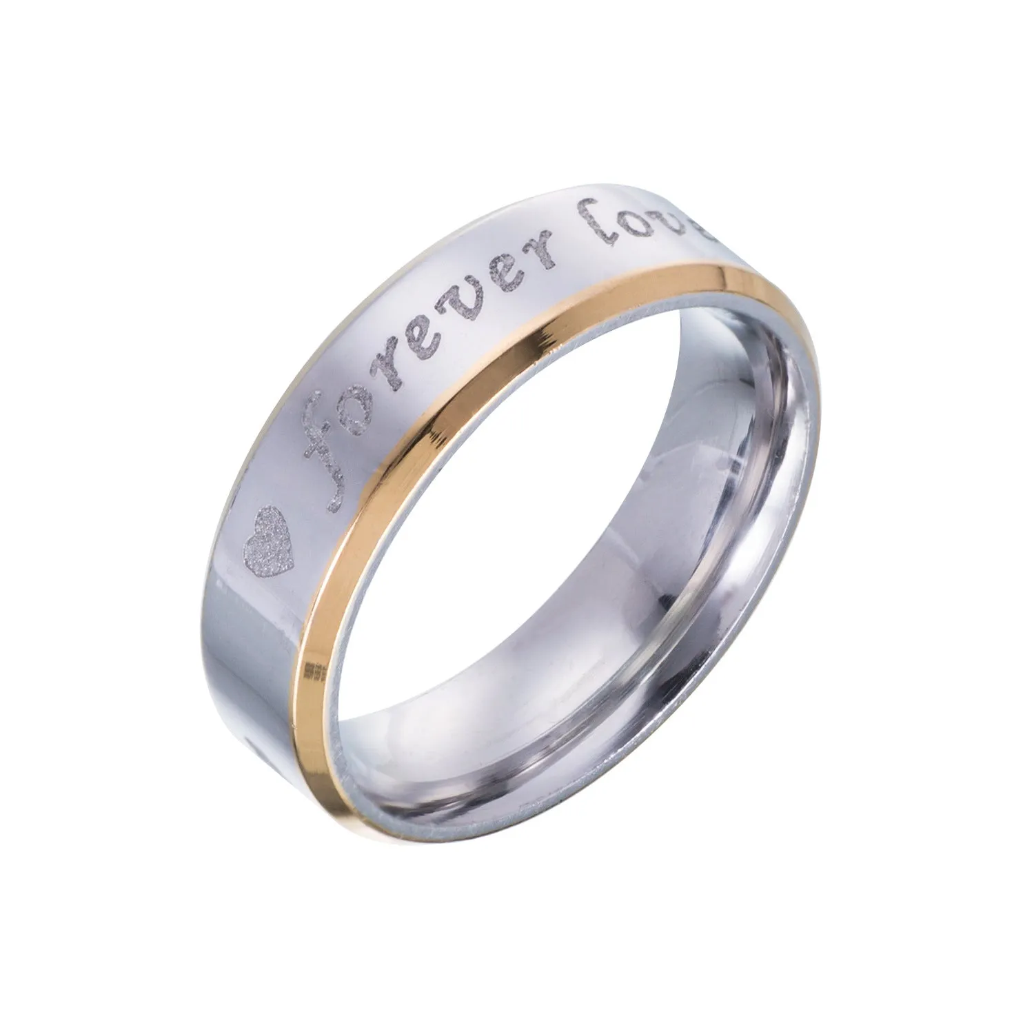 Matching Rings for Couples - Sterling Silver Promise Rings