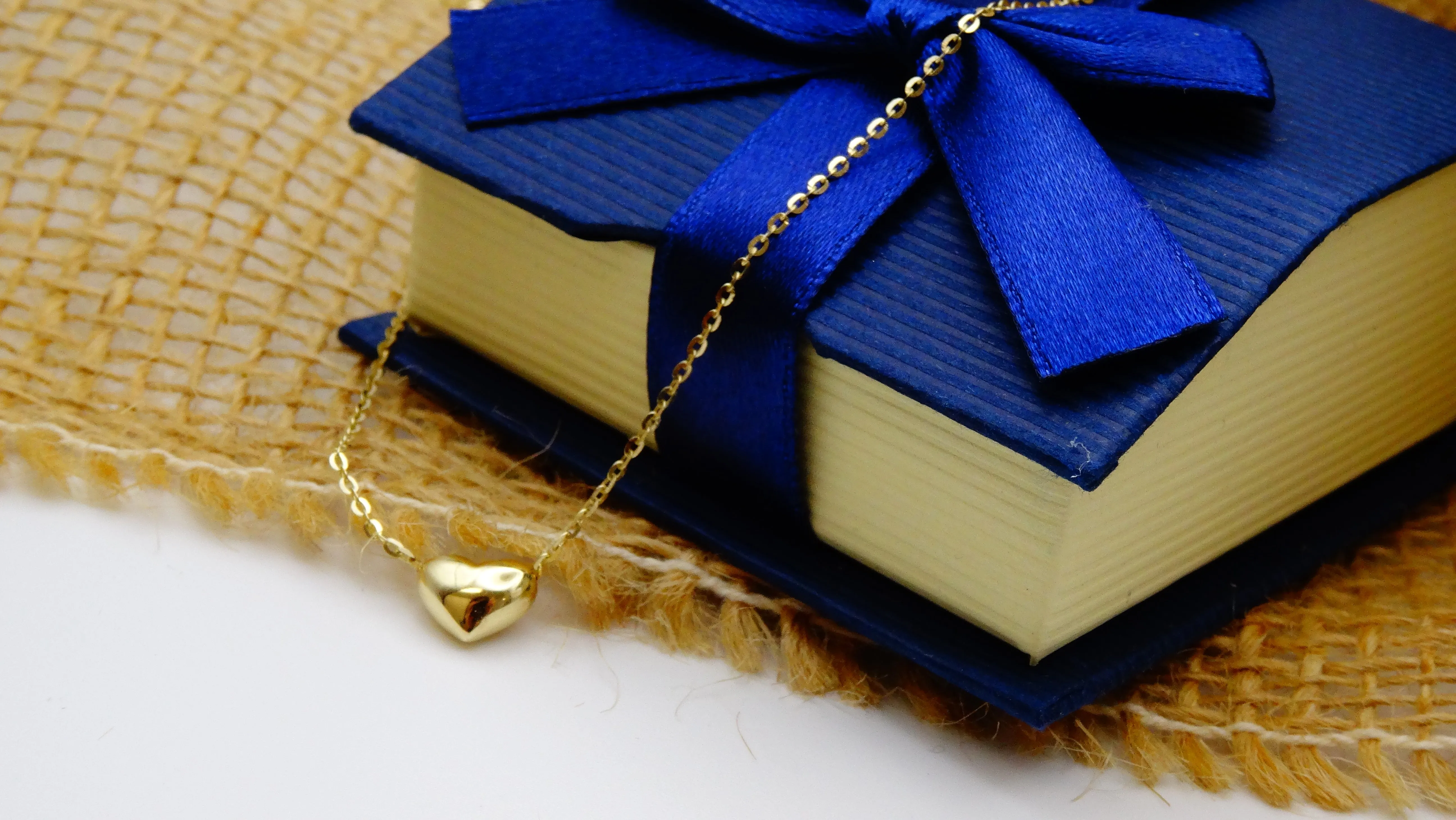 Mini Puffed Heart Necklace