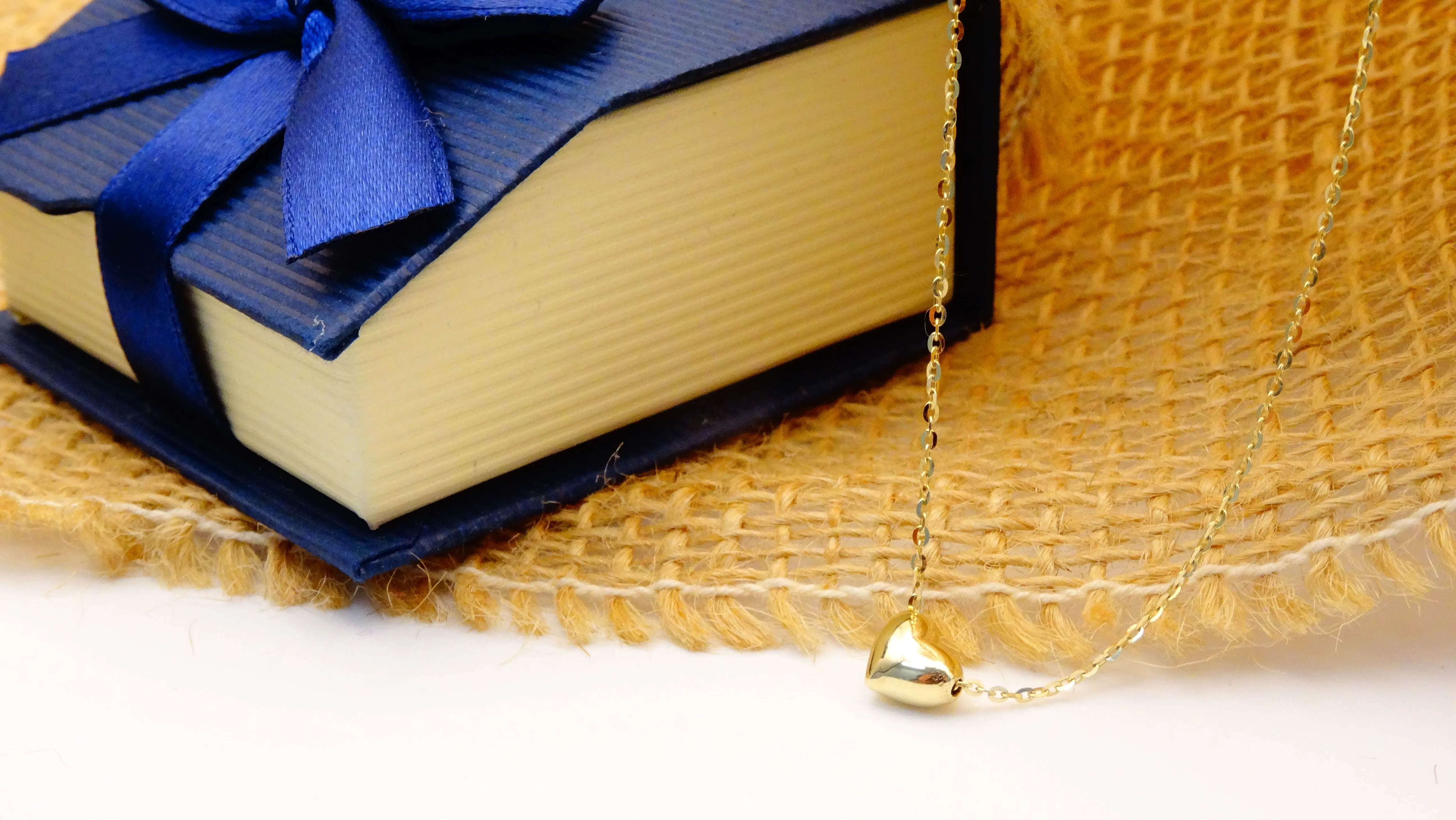 Mini Puffed Heart Necklace