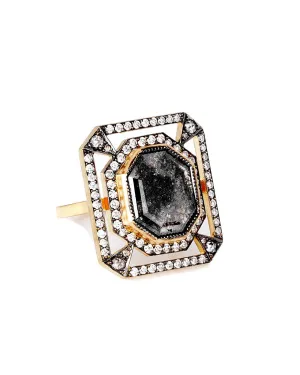 Mini Ten Table Mirage Diamond Ring