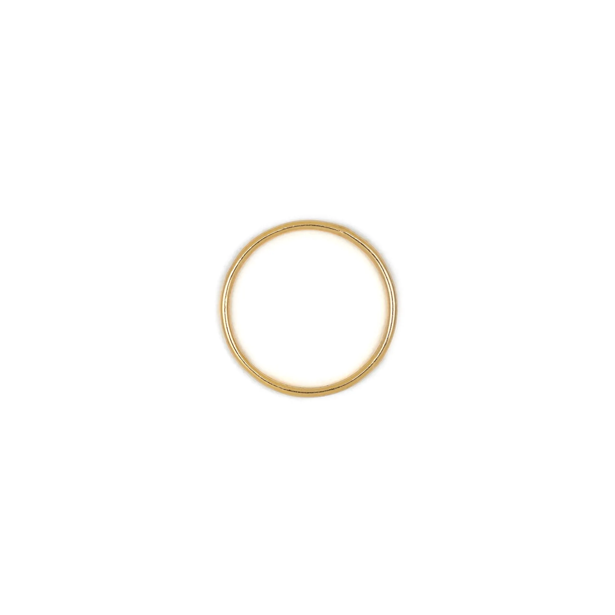 Mirage Hammered Gold Fine Band Ring