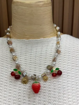 Mix Fruit  Necklaces