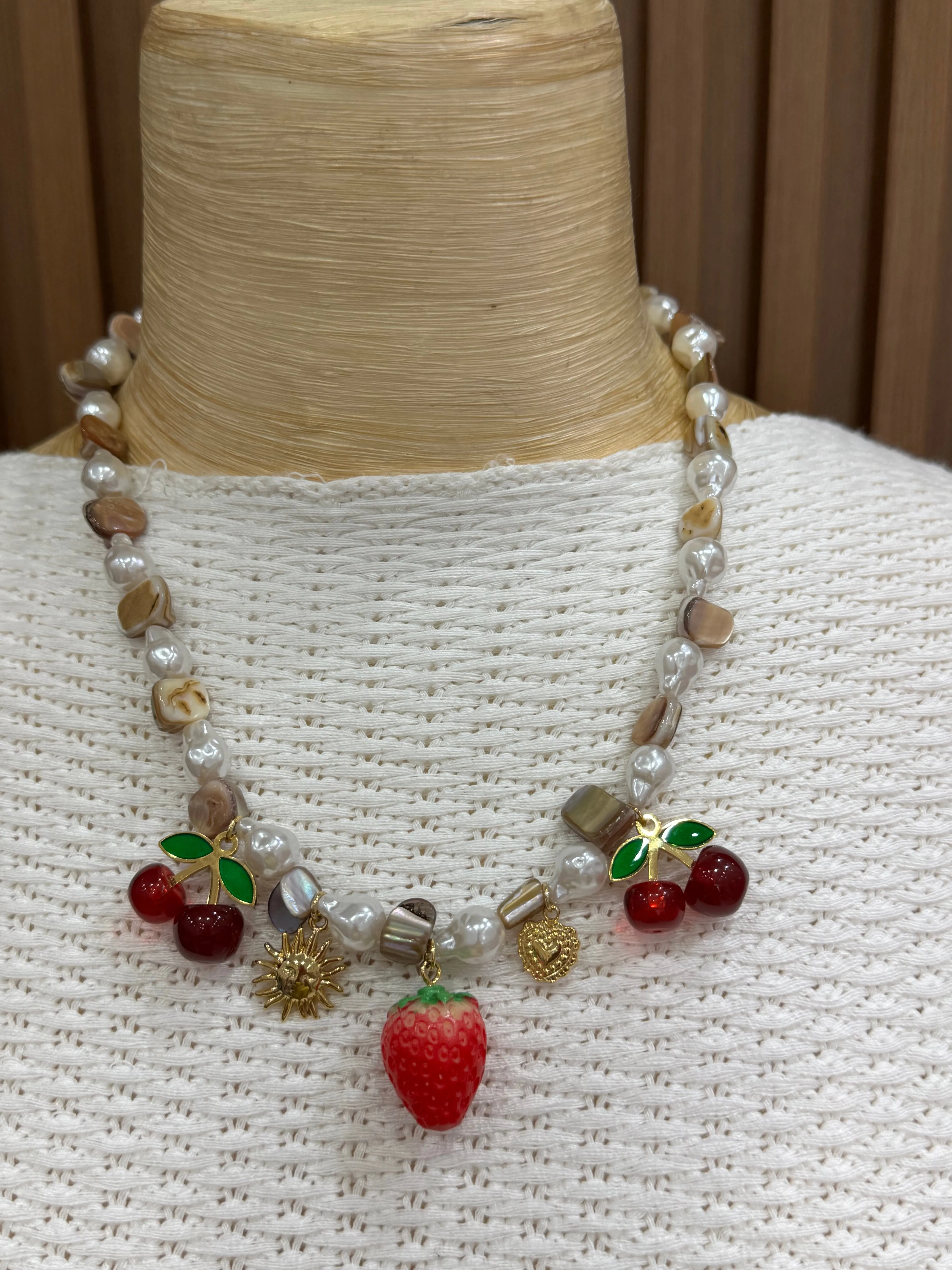 Mix Fruit  Necklaces