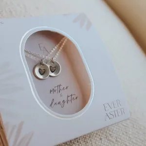 Mother Daughter Necklace Set
