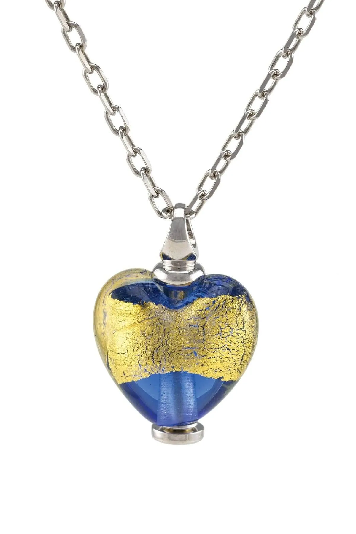 Murano Glass Heart Urn - 'Wrapped in Glory'
