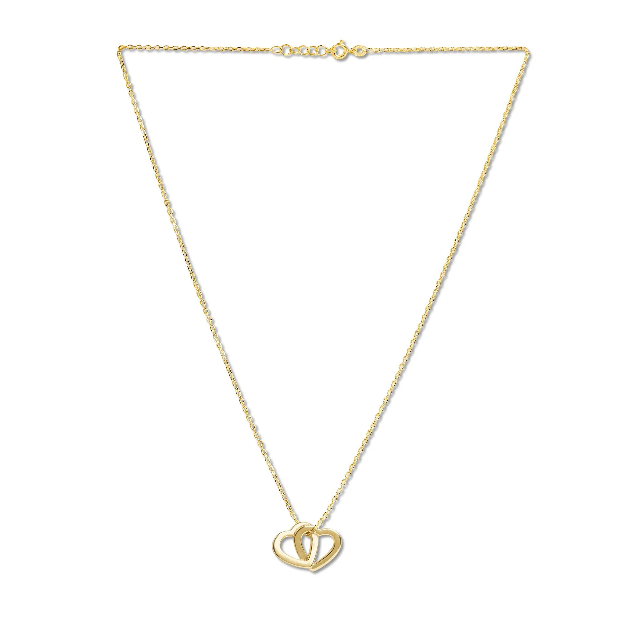 Mysha Personalized Couples Heart Pendant