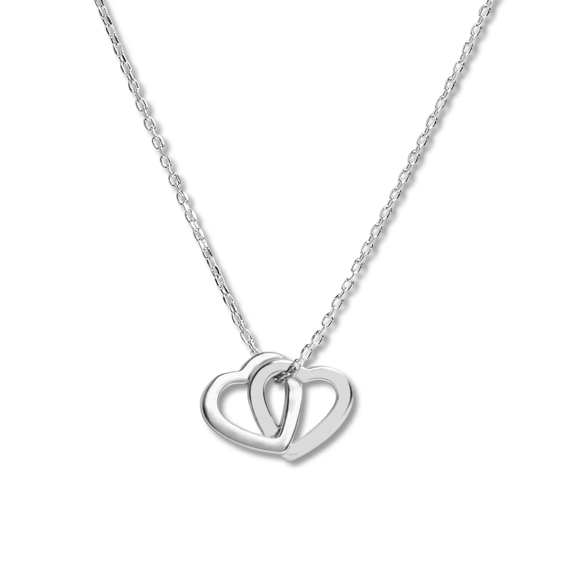 Mysha Personalized Couples Heart Pendant