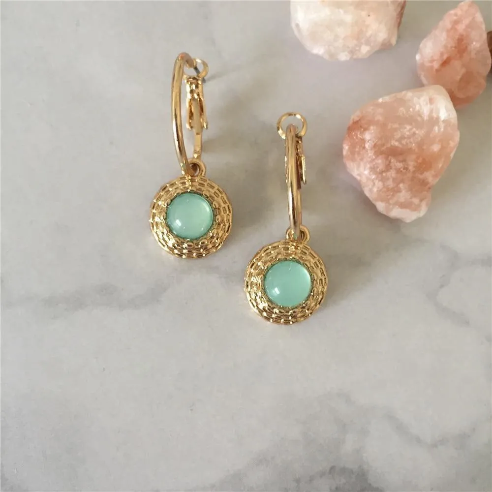 Neelima Stud Hoop Earrings