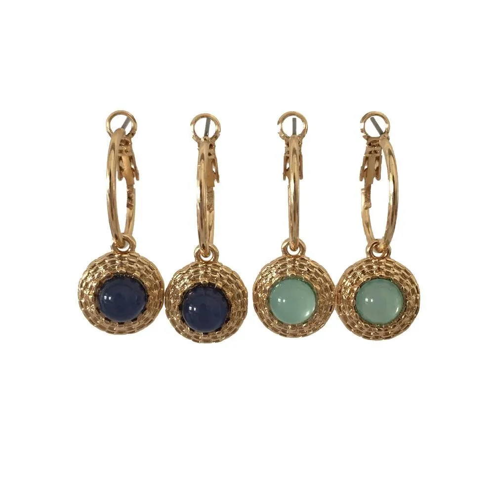 Neelima Stud Hoop Earrings