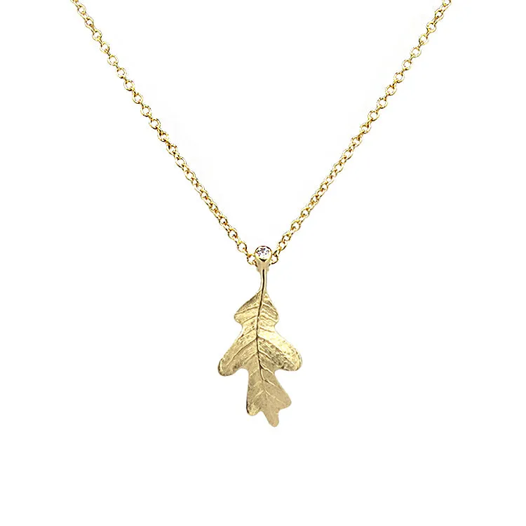 Oak Leaf Charm / Pendant
