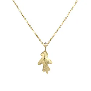 Oak Leaf Charm / Pendant