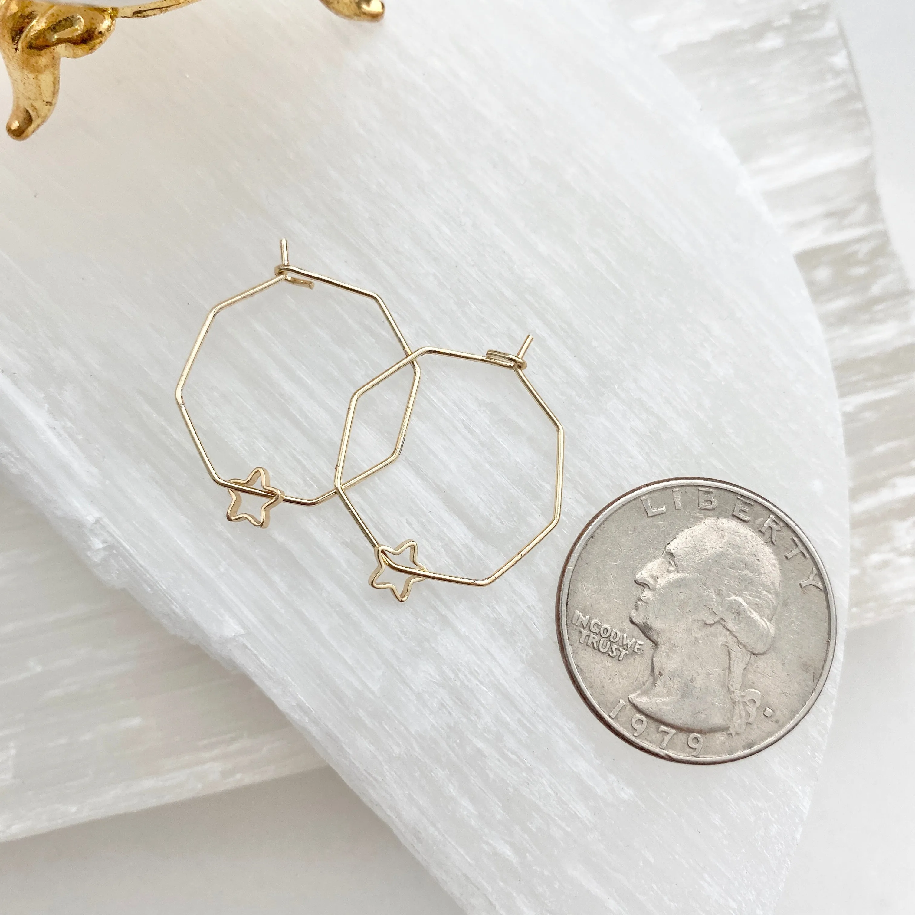 Octagon Hoops With Stars