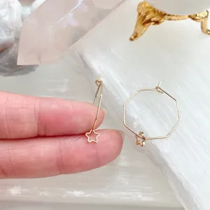 Octagon Hoops With Stars