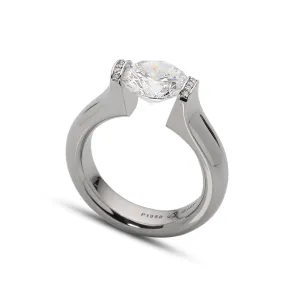 Omega Round Pave Lips