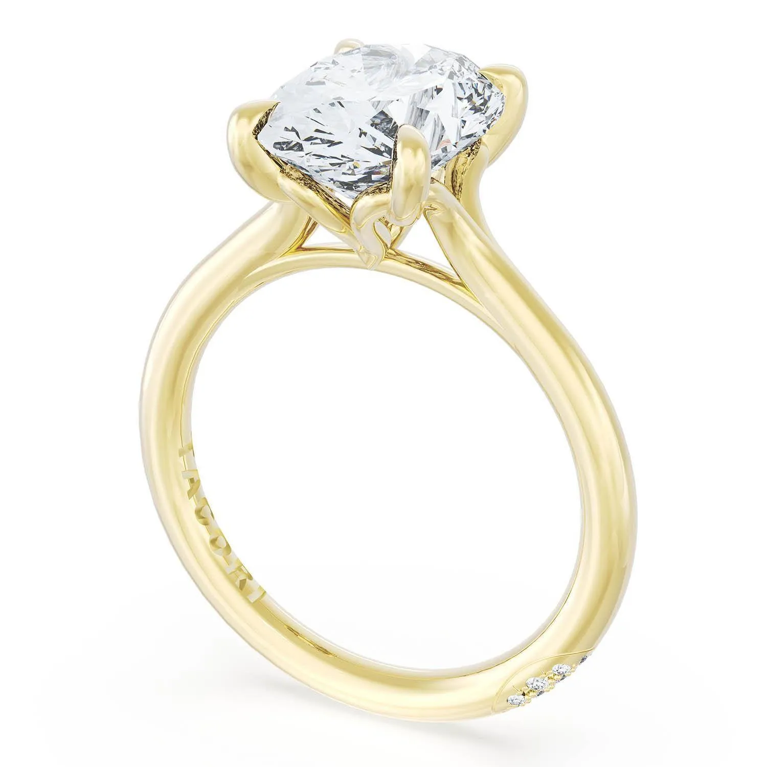 Oval Solitaire Engagement Ring