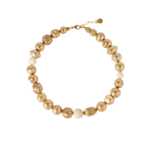 Palazzo Necklace in Gold