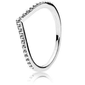 Pandora Beaded Wishbone Ring