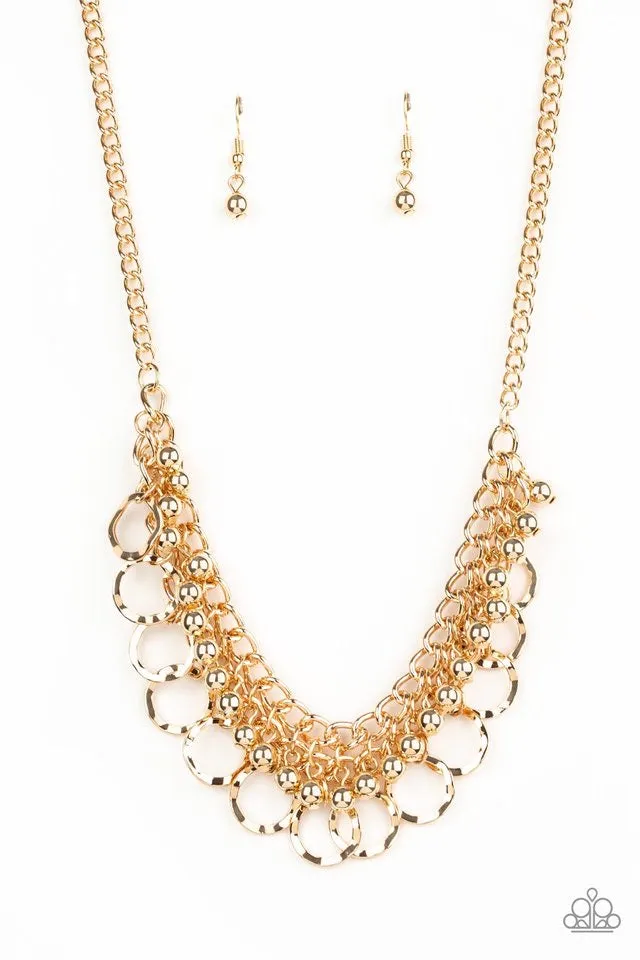 Paparazzi Ring Leader Radiance Necklace Gold
